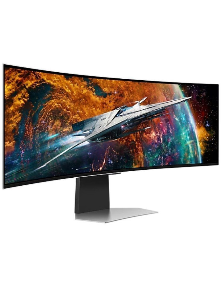 Smart Monitor Gaming Ultrapanorámico Curvo Samsung Odyssey OLEDG9 S49CG954SU 49"/ Dual QHD/ 0.03ms/ 240Hz/ OLED/ Multimedia/ Reg
