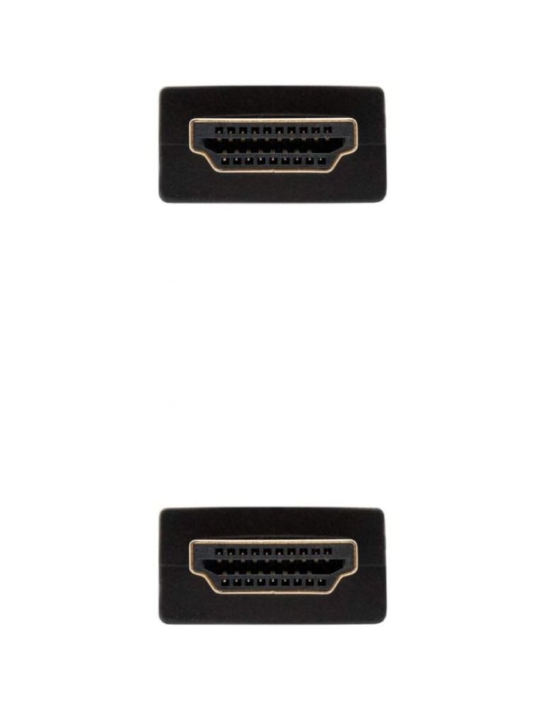 Cable HDMI 1.4 Nanocable 10.15.1707/ HDMI Macho - HDMI Macho/ 7m/ Negro