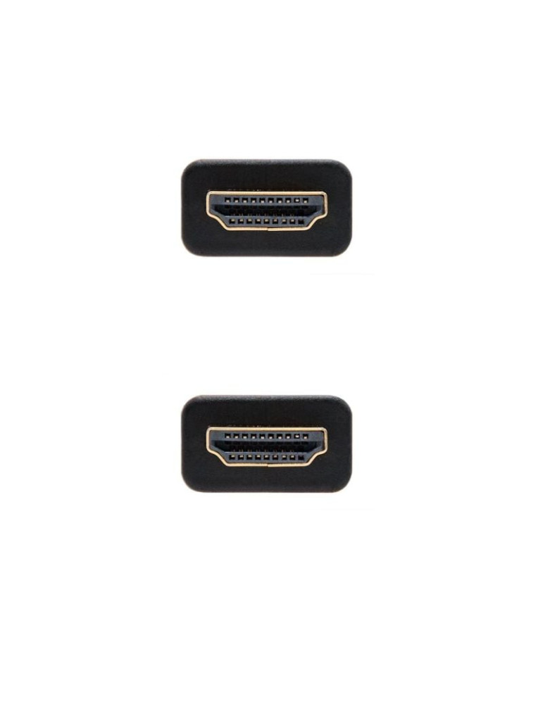 Cable HDMI 1.4 Nanocable 10.15.1802/ HDMI Macho - HDMI Macho/ 1.8m/ Negro