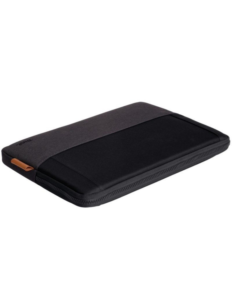 Funda Trust Lisboa para Portátiles hasta 13.3"/ Negra