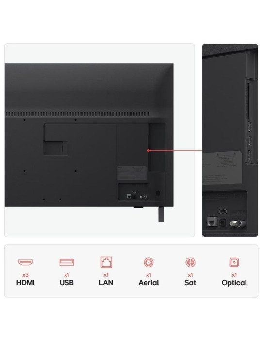 Televisor LG UHD 43UA75006LA 43"/ Ultra HD 4K/ Smart TV/ WiFi