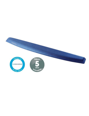 Reposamuñecas Fellowes 9178401/ 19 x 471.1 x 58.7mm/ Azul