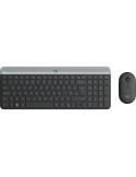 Teclado y Ratón Inalámbricos Logitech Slim Combo MK470