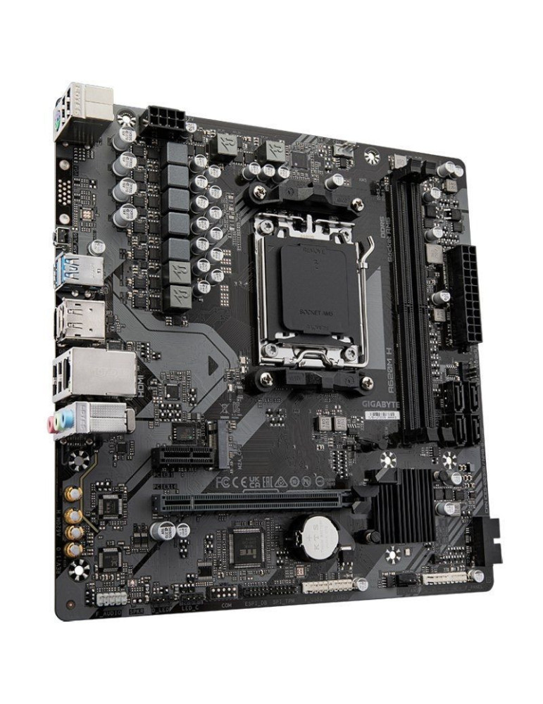 Placa Base Gigabyte A620M H Socket AM5/ DDR5/ PCIe 4.0/ Micro ATX
