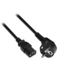 Cable Alimentación Aisens A132-0167/ CEE(7-7) Macho - C13 Hembra/ Hasta 1500W/ 1.5m/ Negro