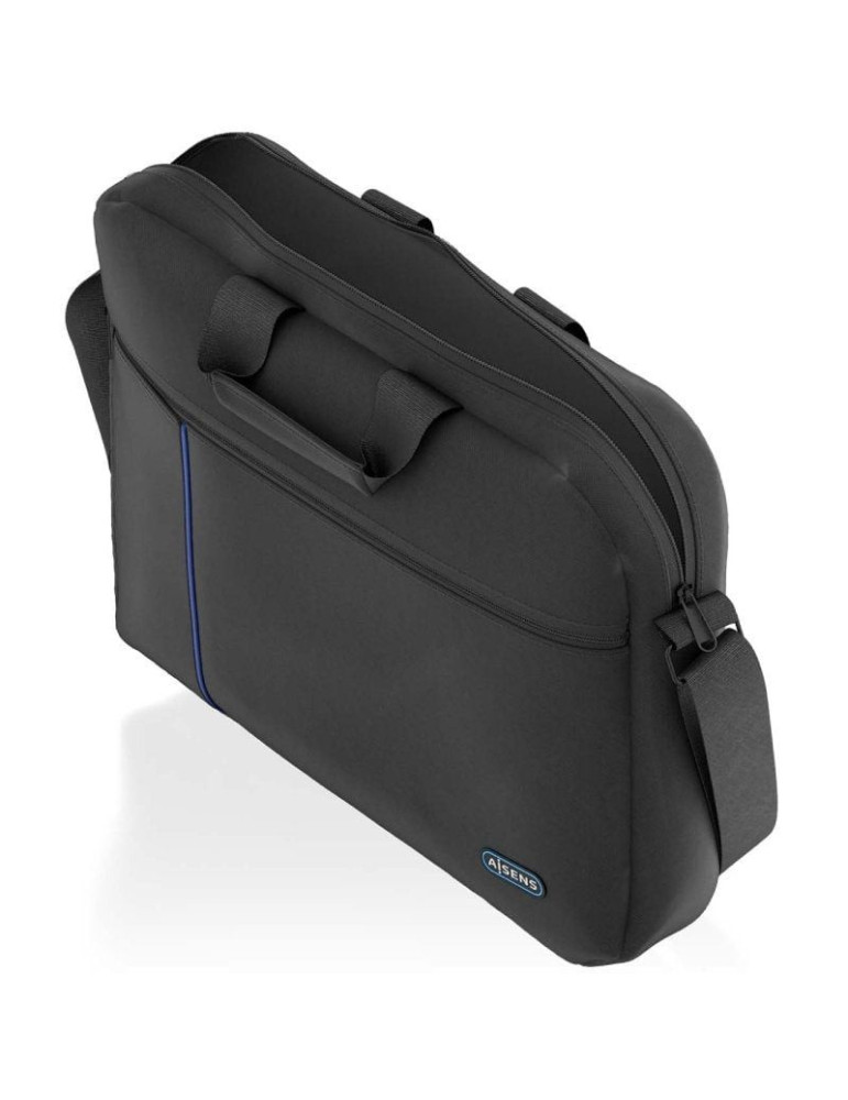 Maletín Aisens ASBG-BC021-BK para Portátiles hasta 15.6"/ Negro