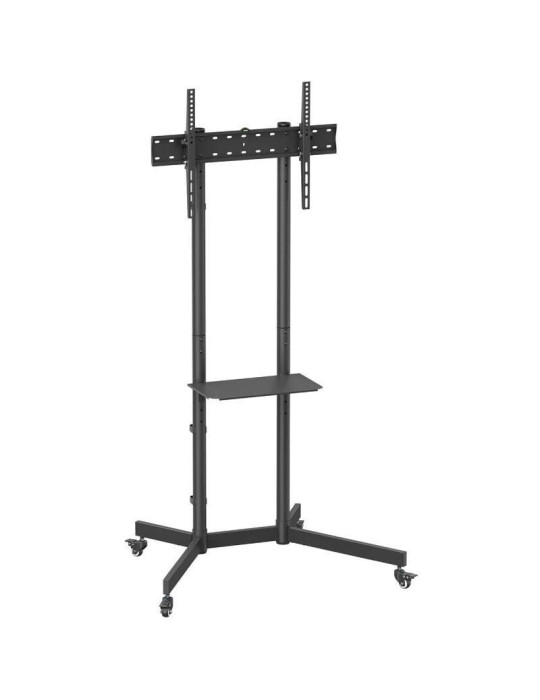 Soporte de Suelo Inclinable con Ruedas Aisens FT70TE-333 para TV 37"-70"/ hasta 45kg