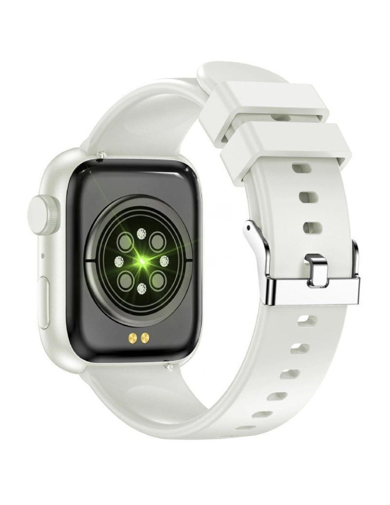 Smartwatch Forever IGo Watch 3 JW-500/ Notificaciones/ Frecuencia Cardíaca/ Blanco