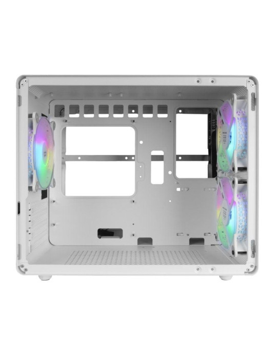 Caja Gaming Minitorre Mars Gaming MC-400/ Blanca