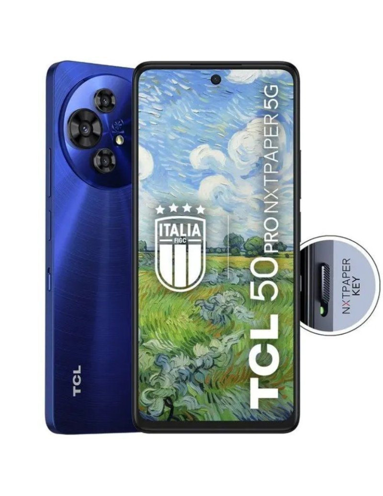 Smartphone TCL 50 PRO NXTPAPER 8GB/ 512GB/ 6.8"/ 5G/ Azul Medianoche