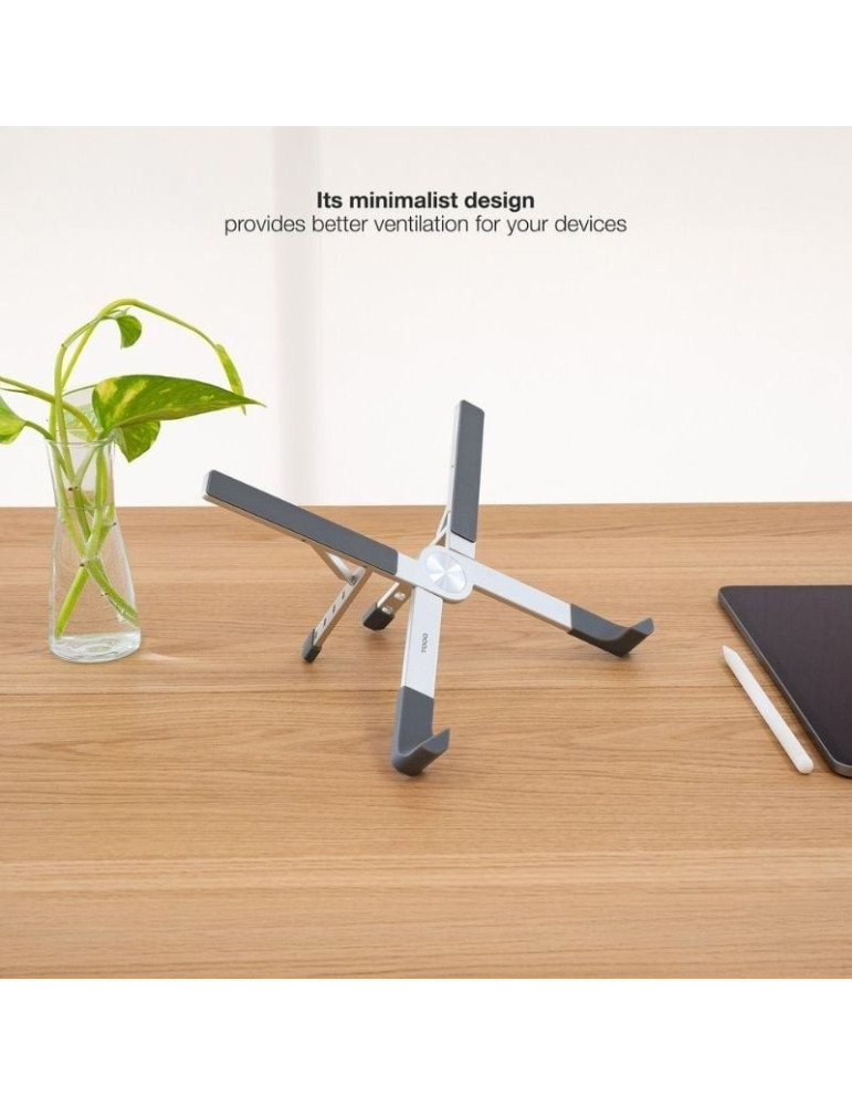 Soporte TooQ TQLRS0036-AL para Portátiles hasta 17.3"