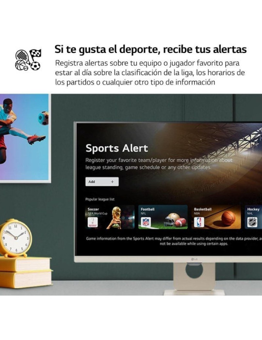 Smart Monitor LG MyView 32SR50F-W 31.5"/ Full HD/ Multimedia/ Smart TV/ Blanco