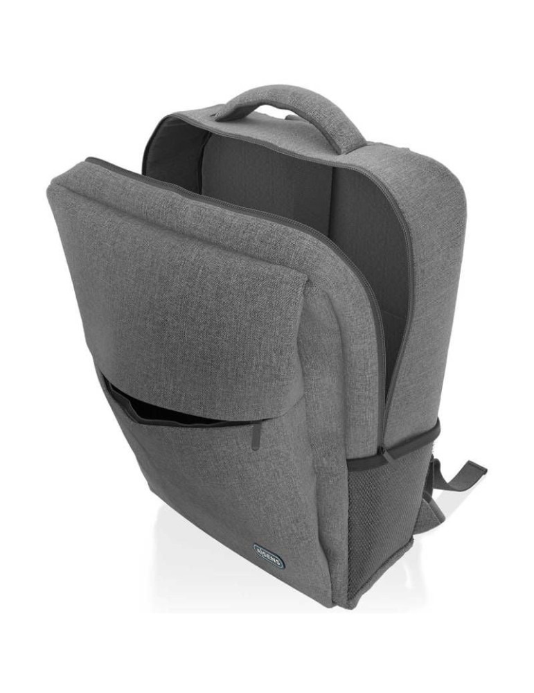 Mochila Aisens ASBG-BP081-GR para Portátiles hasta 17"/ Gris