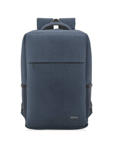 Mochila Aisens ASBG-BP082-BL para Portátiles hasta 17"/ Azul