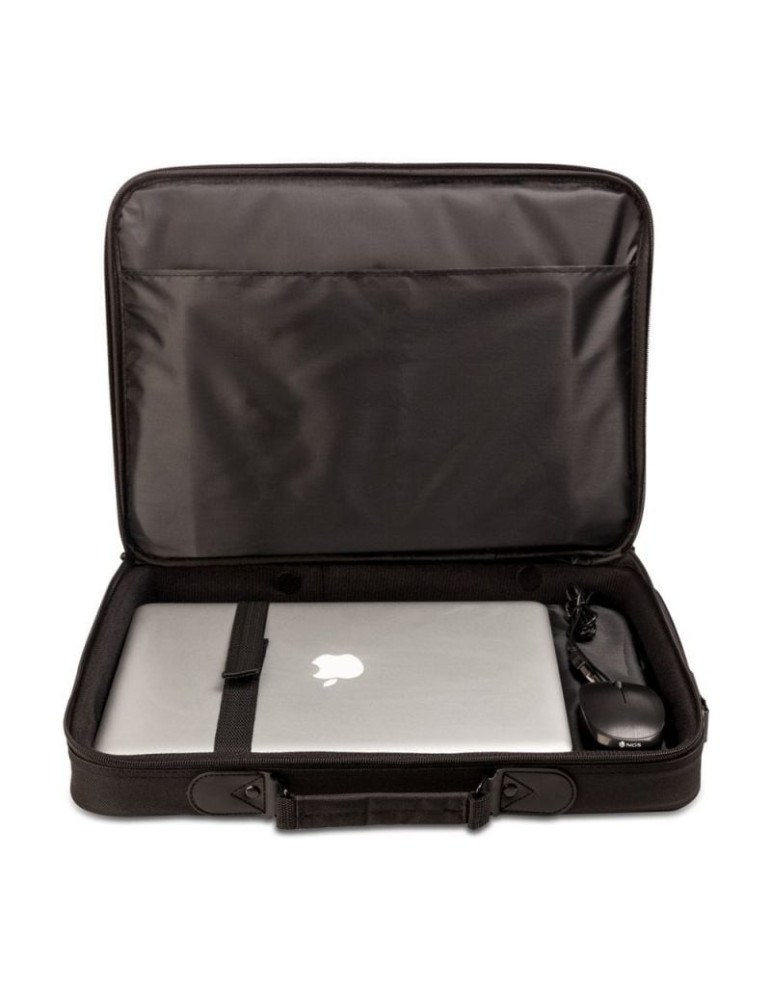 Maletín + Ratón Monray Bureau Kit para Portátiles hasta 16"/ Negro