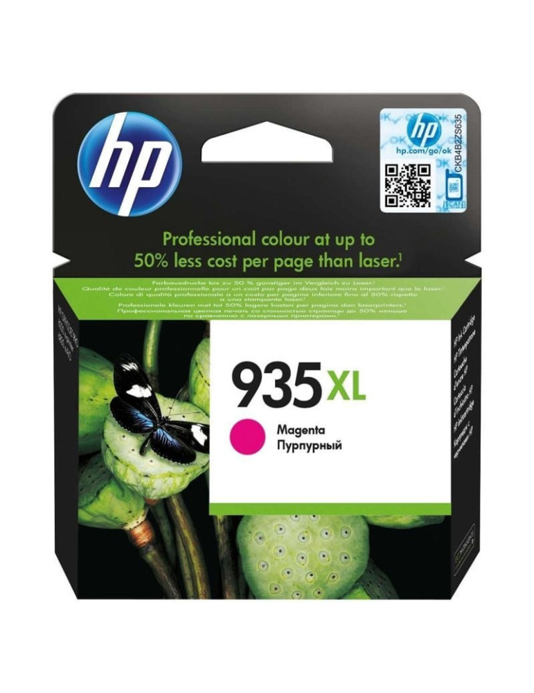 Cartucho de Tinta Original HP n 935 XL Alta Capacidad/ Magenta
