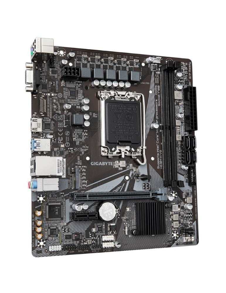 Placa Base Gigabyte H610M H V2 Socket 1700/ DDR5/ PCIe 4.0/ Micro ATX