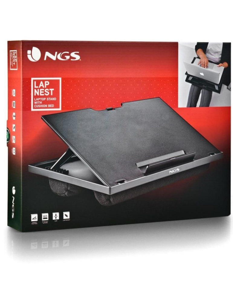 Soporte NGS Lapnest para Portátiles hasta 15.6"