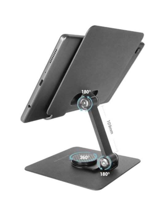 Soporte para Tablets/Convertibles Mars Gaming MA-RST/ hasta 13"/ Negro