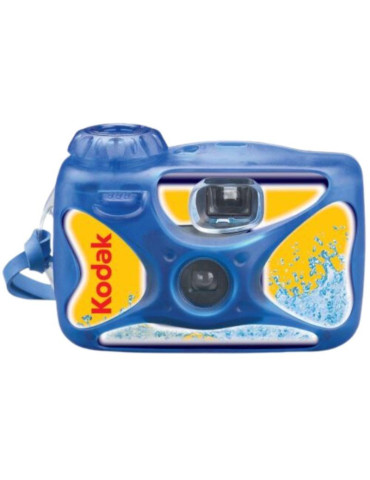 Cámara Desechable Kodak Ultra Sport/ 27 Exposiciones/ Azul y Amarilla
