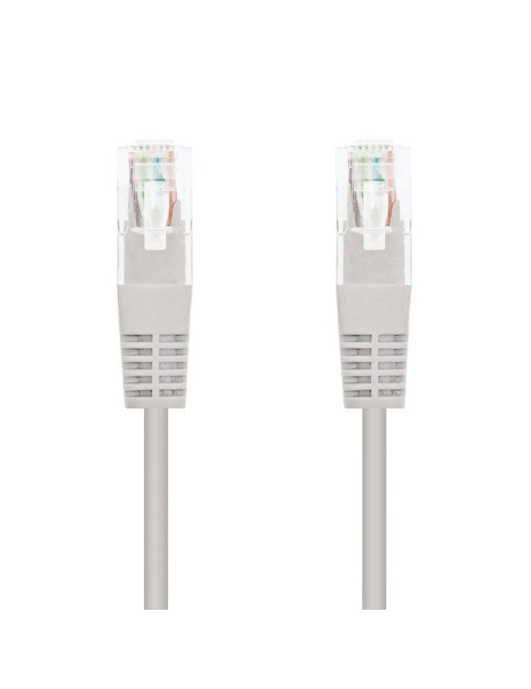 Cable de Red RJ45 UTP Nanocable 10.20.0120 Cat.5e/ 20m/ Gris