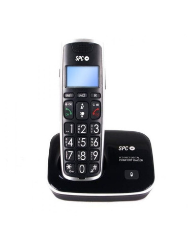 Teléfono Inalámbrico SPC Telecom 7608/ Negro 2