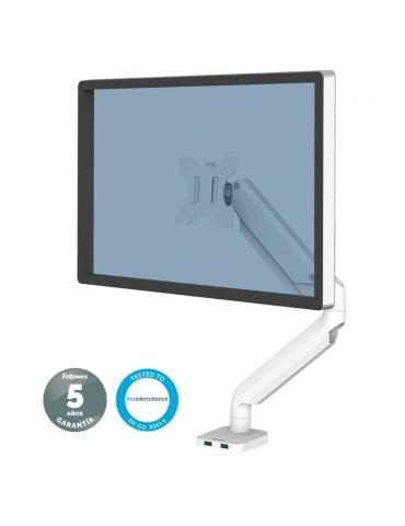 Soporte de Mesa para Monitor Fellowes 8056201/ Giratorio/ Inclinable/ hasta 8kg