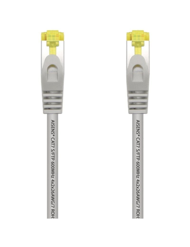 Cable de Red RJ45 S/FTP Aisens A146-0332 Cat.7/ 25cm/ Gris