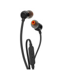 Auriculares Intrauditivos JBL Tune 110/ con Micrófono/ Jack 3.5/ Negros