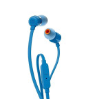Auriculares Intrauditivos JBL Tune 110/ con Micrófono/ Jack 3.5/ Azules