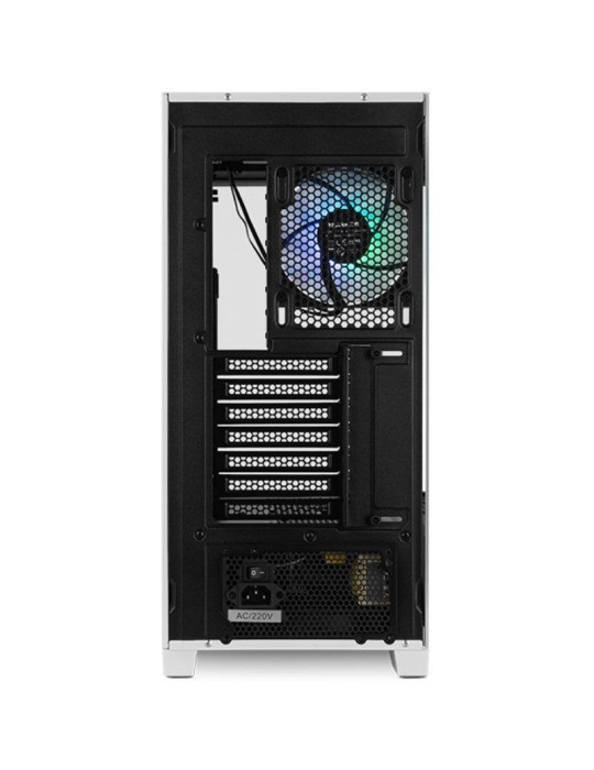 Caja Gaming Semitorre Nox Hummer ETHER/ Blanca y Negra