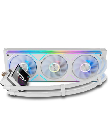 Sistema de Refrigeración Líquida Nox M-360 LCD/ Blanco
