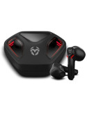 Auriculares Bluetooth Krom Kall con estuche de carga/ Autonomía 4h/ Negros