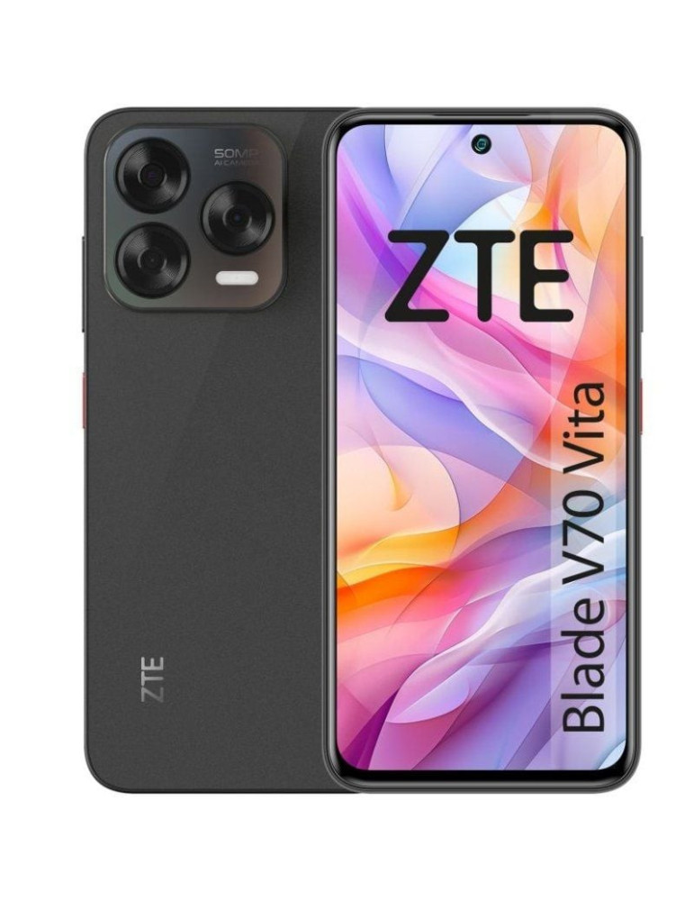 Smartphone ZTE Blade V70 Vita 8GB/ 256GB/ 6.7"/ Gris Oscuro