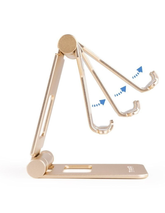 Soporte para Smartphone/Tablet TooQ PH-KEOPS-ALBA/ Dorado