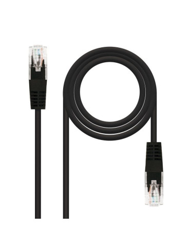 Cable de Red RJ45 UTP Nanocable 10.20.0400-L25-BK Cat.6/ 25cm/ Negro 2
