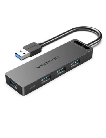 Hub USB 3.0 Vention CHLBF/ 4xUSB/ MicroUSB PD