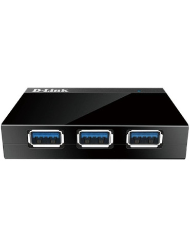 Hub USB 3.0 con Alimentación Externa D-Link DUB-1340/ 4xUSB 2