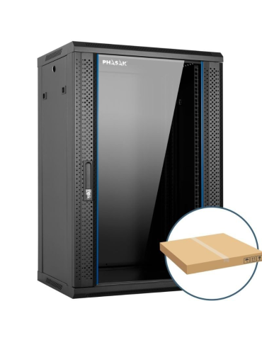 Armario Rack Mural Desmontado Phasak PHO 2220D/ 19"/ Altura 20U