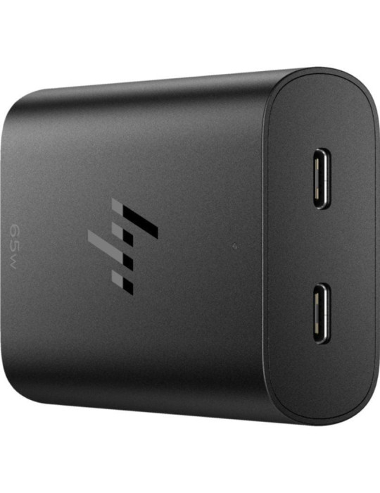 Cargador de Portátil GaN HP AC Adapter USB-C/ 65W/ Automático/ Voltaje 20V