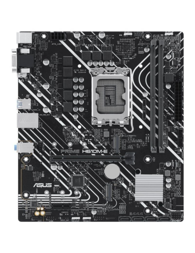 Placa Base Asus Prime H610M-E-CSM/ Socket 1700/ DDR5/ PCIe 4.0/ Micro ATX