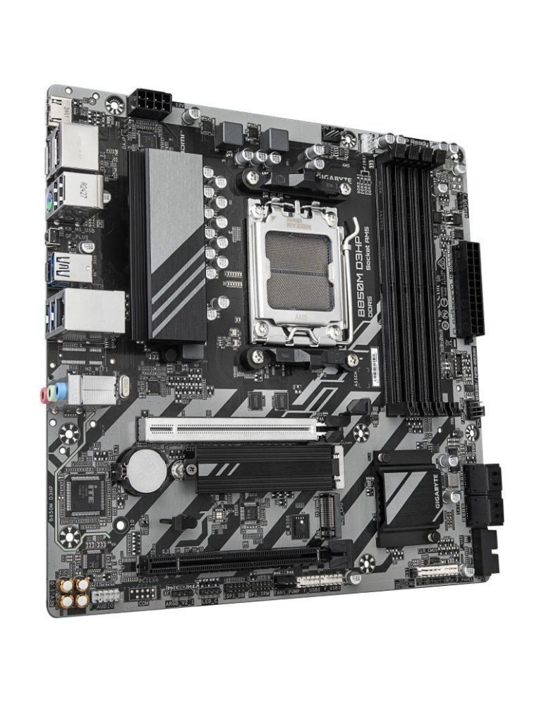 Placa Base Gigabyte B850M D3HP/ Socket AM5/ DDR5/ PCIe 5.0/ Micro ATX