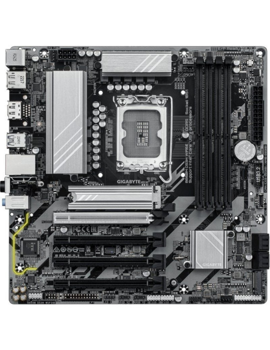 Placa Base Gigabyte B860M DS3H WIFI6E Socket 1851/ DDR5/ PCIe 5.0/ Micro ATX