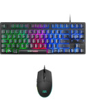 Pack Gaming Mars Gaming MCPTKLES/ Teclado + Ratón Óptico