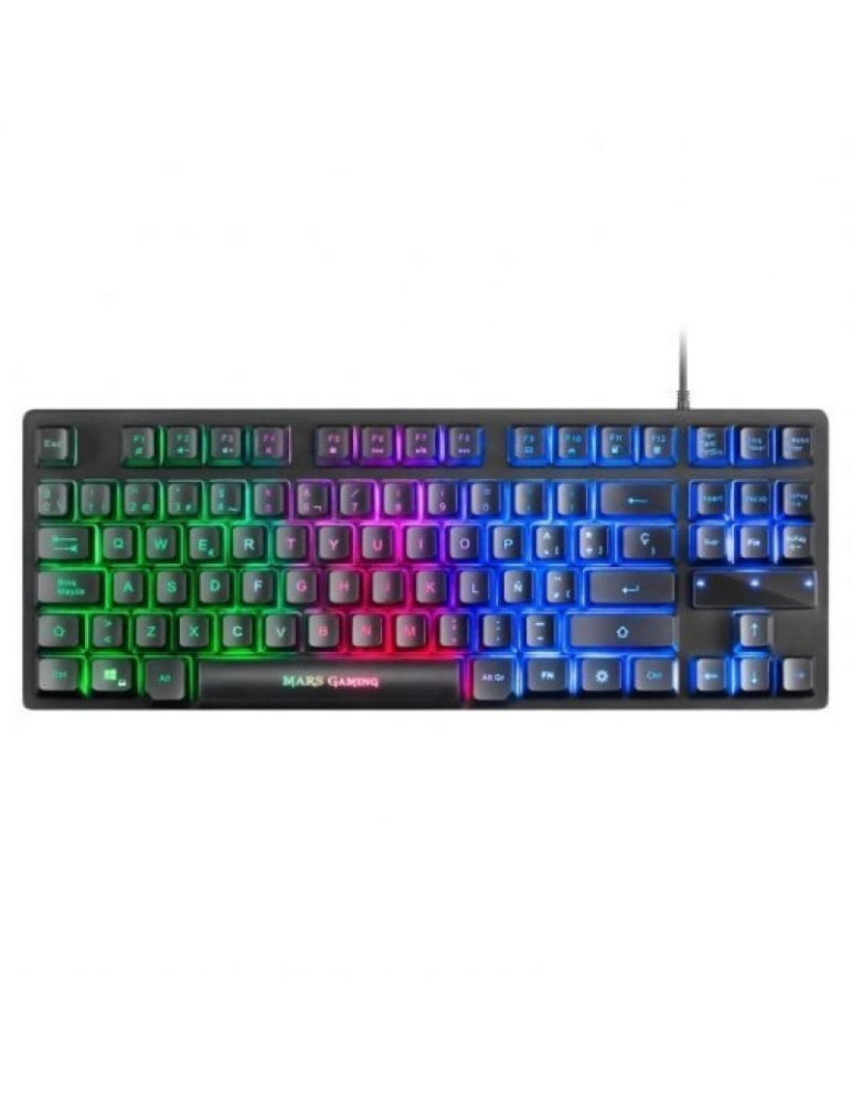 Pack Gaming Mars Gaming MCPTKLES/ Teclado + Ratón Óptico