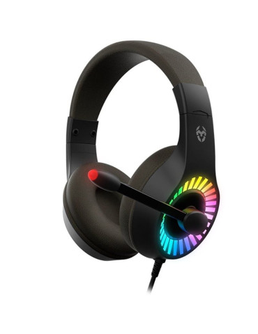Pack Gaming Krom kenya/ Teclado RGB + Ratón Óptico + Alfombrilla + Auriculares 2