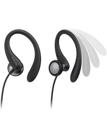 Auriculares Deportivos Philips TAA1105BK/ con Micrófono/ Jack 3.5/ Negros 2