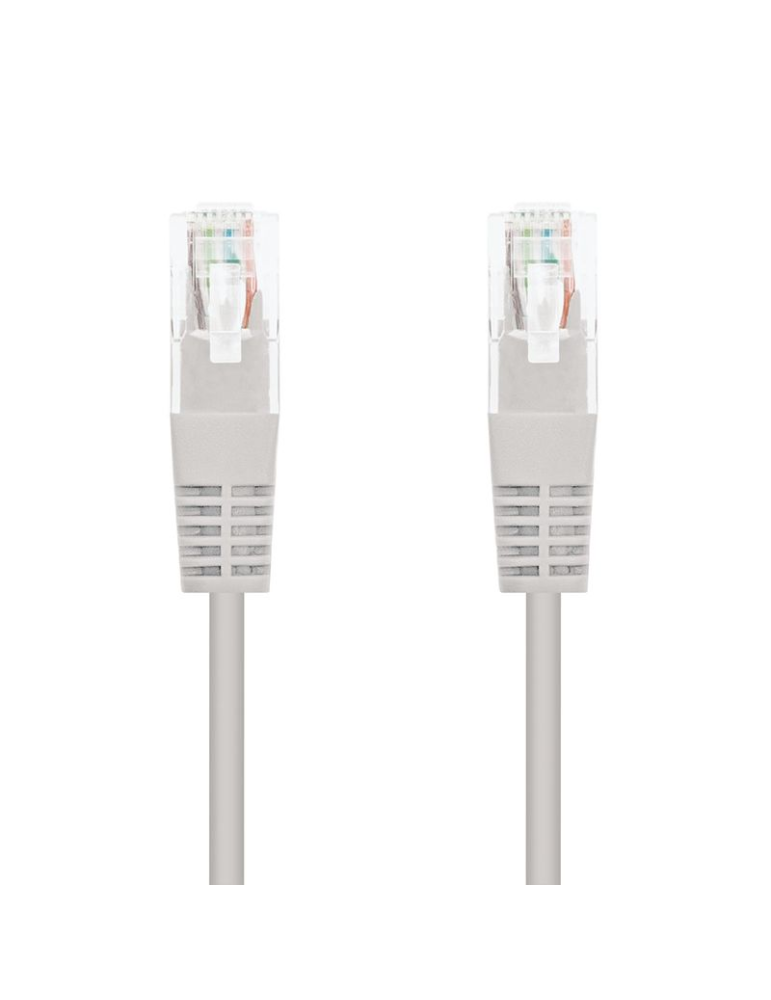 Cable de Red RJ45 UTP Nanocable 10.20.0115 Cat.5/ 15m/ Gris