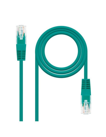 Cable de Red RJ45 UTP Nanocable 10.20.0400-GR/ Cat.6/ 50cm/ Verde 2