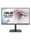Monitor Profesional Asus VA27AQSB 27"/ WQHD/ Multimedia/ Regulable en altura/ Negro